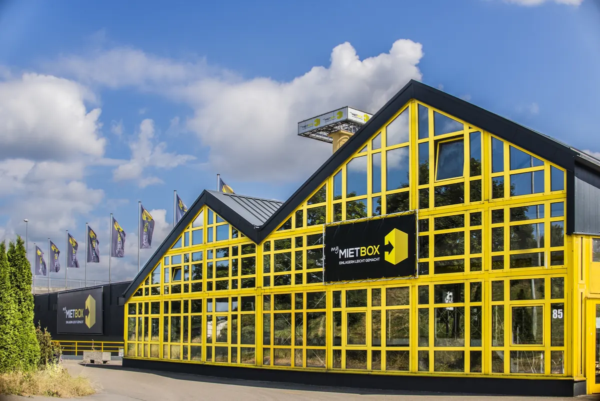 myMIETBOX Göppingen, Ansicht von außen